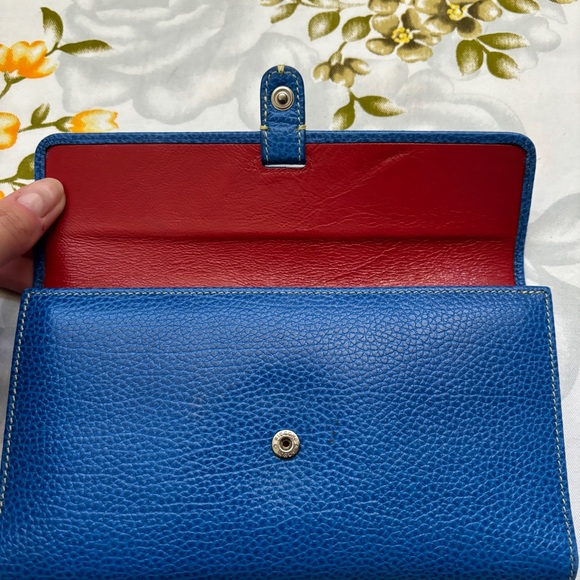 Tusk Blue Trifold Wallet - Picture 3 of 10